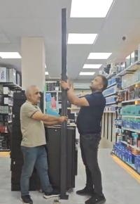 KAMERASI 1.45cm    2.80cm KAMERA  AYARLANA BİLİR KAMERA DİREĞİ - 1